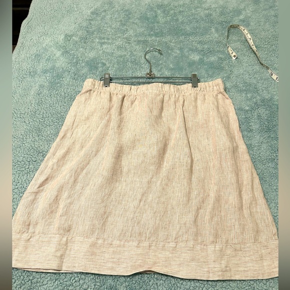 J. Jill linen skirt - Picture 2 of 8